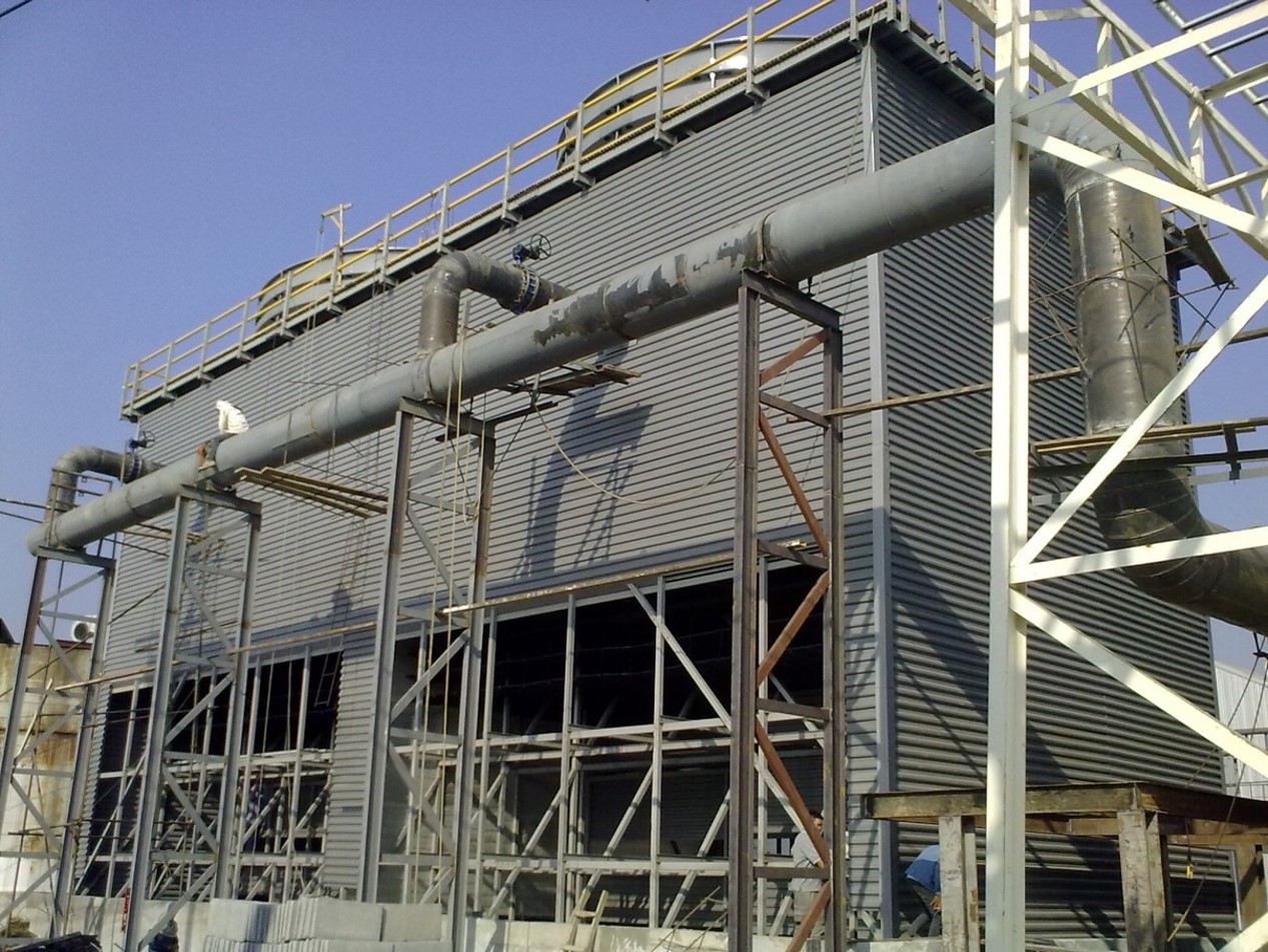 工業(yè)高溫橫流冷卻塔